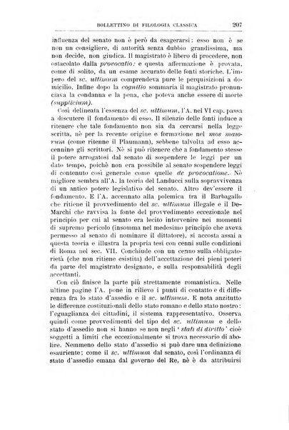 Bollettino di filologia classica