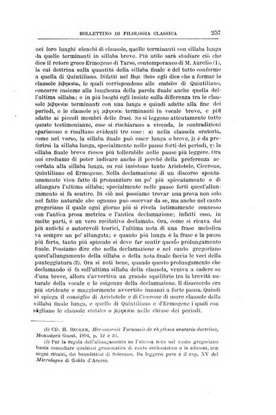 Bollettino di filologia classica