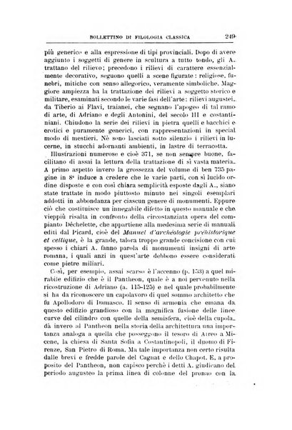 Bollettino di filologia classica