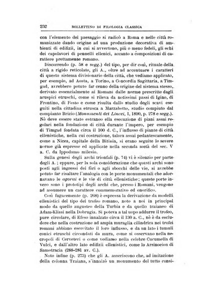 Bollettino di filologia classica