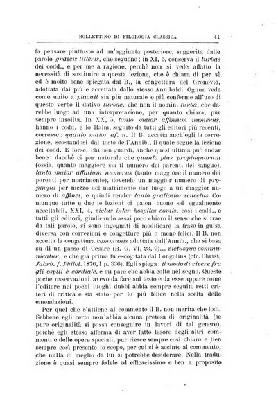 Bollettino di filologia classica