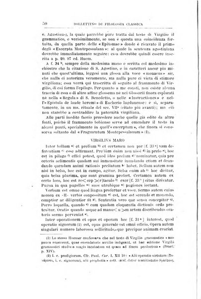 Bollettino di filologia classica