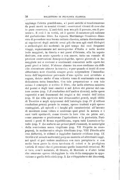 Bollettino di filologia classica