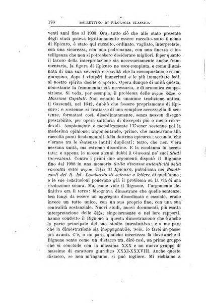 Bollettino di filologia classica