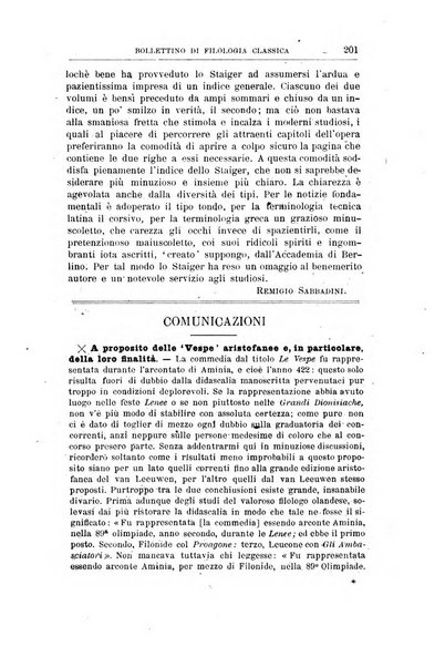 Bollettino di filologia classica