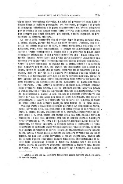 Bollettino di filologia classica