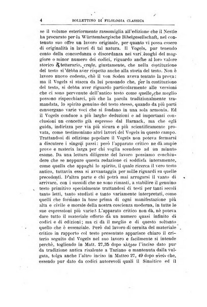 Bollettino di filologia classica