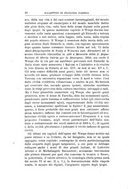 Bollettino di filologia classica