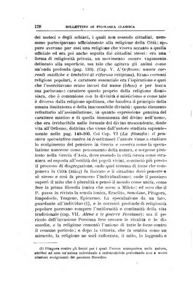 Bollettino di filologia classica