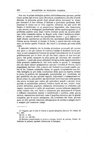 Bollettino di filologia classica