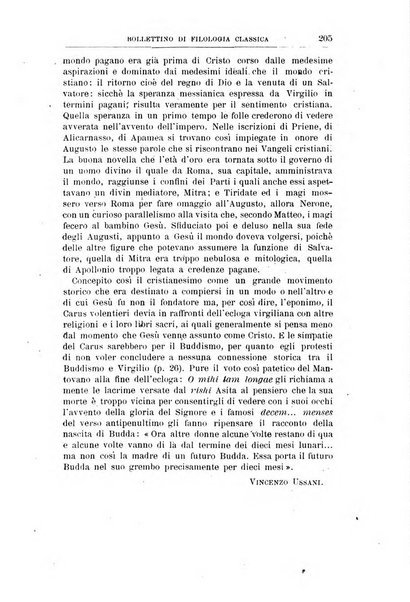 Bollettino di filologia classica