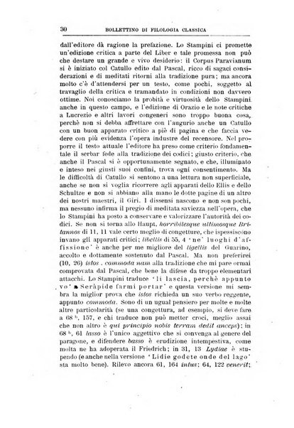 Bollettino di filologia classica