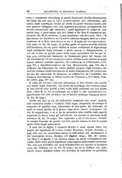 Bollettino di filologia classica