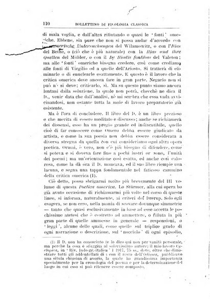 Bollettino di filologia classica