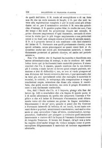 Bollettino di filologia classica