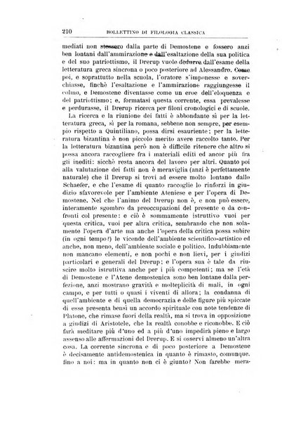 Bollettino di filologia classica