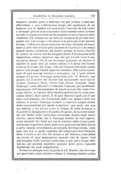 Bollettino di filologia classica