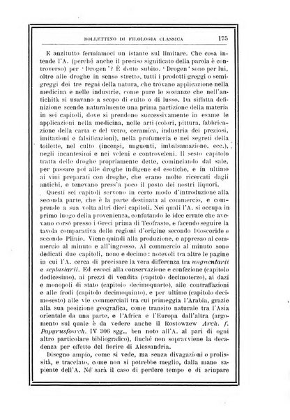 Bollettino di filologia classica