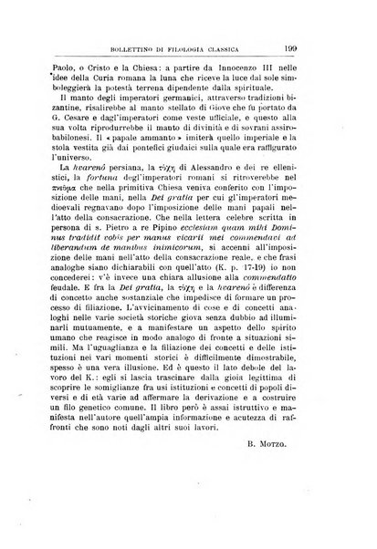 Bollettino di filologia classica