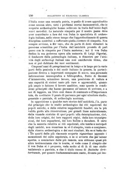 Bollettino di filologia classica