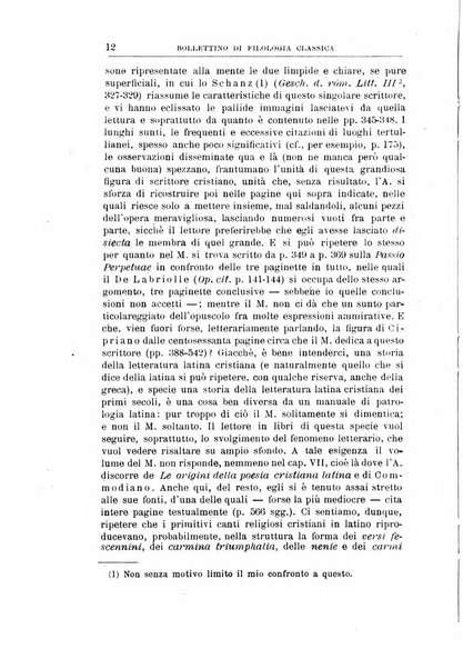 Bollettino di filologia classica