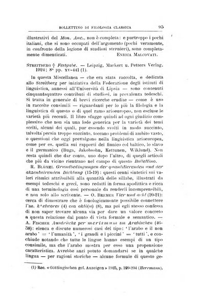 Bollettino di filologia classica