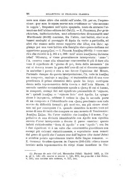 Bollettino di filologia classica