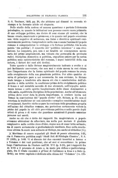 Bollettino di filologia classica