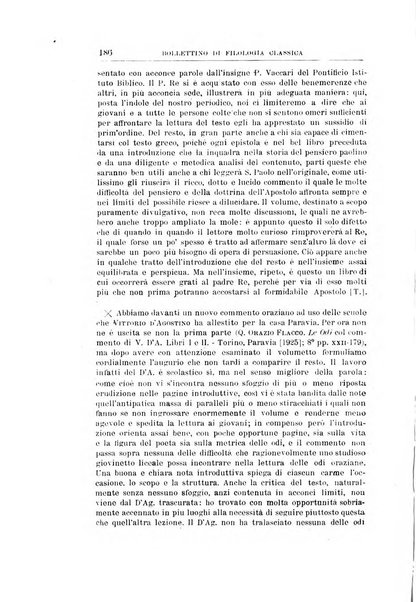 Bollettino di filologia classica