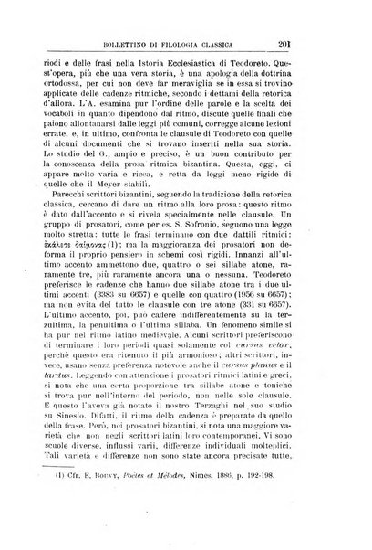 Bollettino di filologia classica