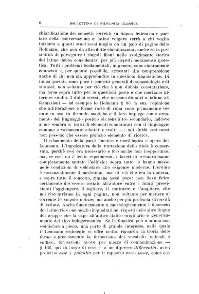 Bollettino di filologia classica