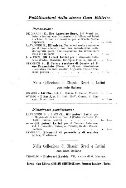 Bollettino di filologia classica