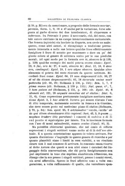 Bollettino di filologia classica