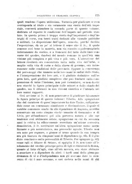 Bollettino di filologia classica