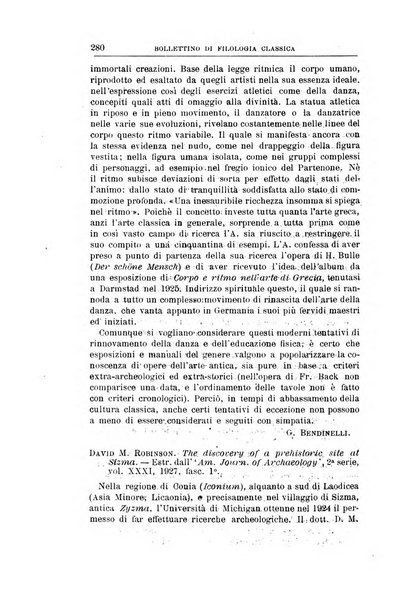 Bollettino di filologia classica