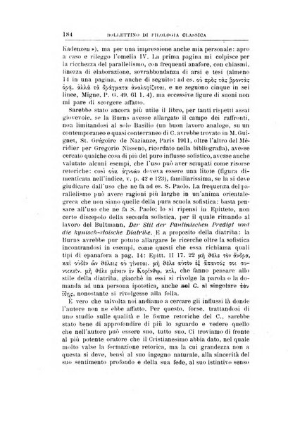 Bollettino di filologia classica