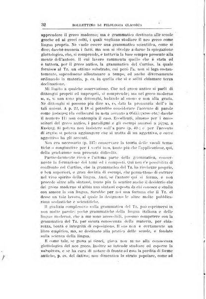 Bollettino di filologia classica