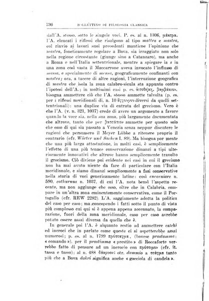 Bollettino di filologia classica