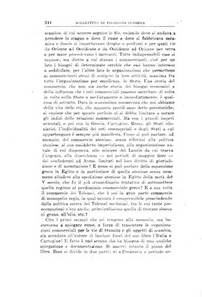 Bollettino di filologia classica