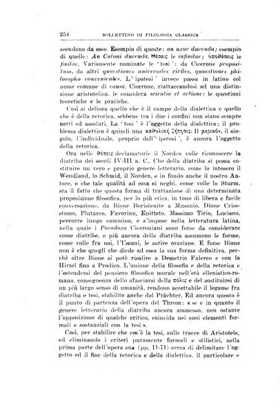 Bollettino di filologia classica