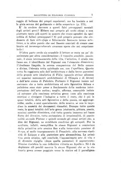 Bollettino di filologia classica