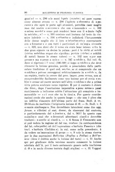 Bollettino di filologia classica