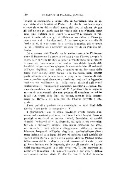 Bollettino di filologia classica