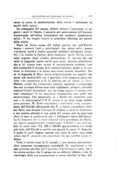 Bollettino di filologia classica