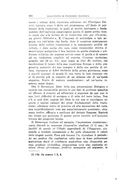 Bollettino di filologia classica