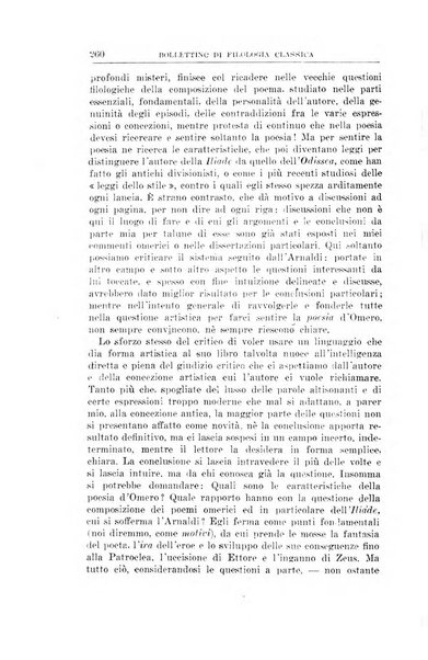 Bollettino di filologia classica