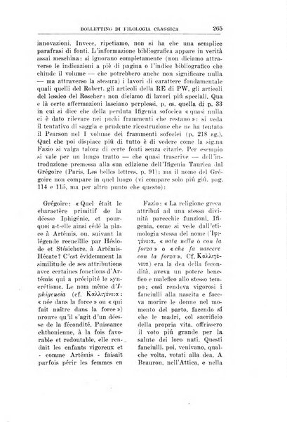 Bollettino di filologia classica