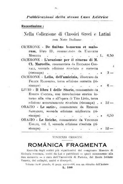 Bollettino di filologia classica