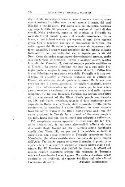 Bollettino di filologia classica