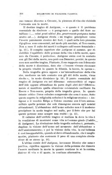 Bollettino di filologia classica